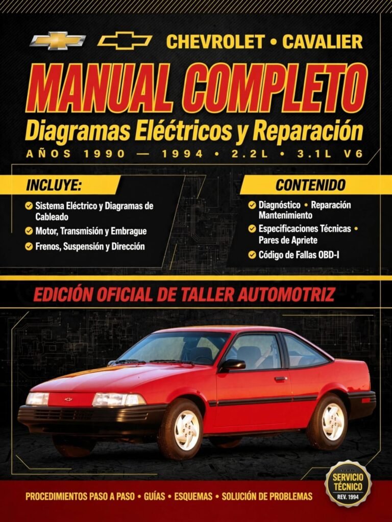 Chevrolet Cavalier 1990-1994 2.8