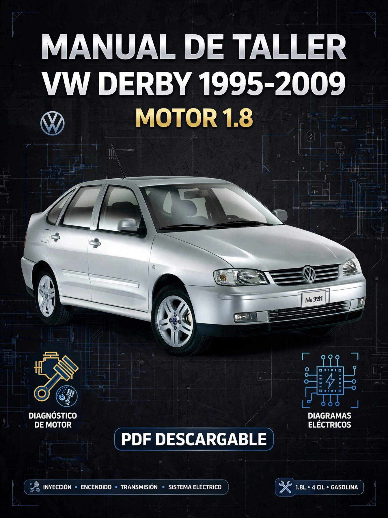 Manual de taller y Reparacion VW Derby 1995-2009 1.8